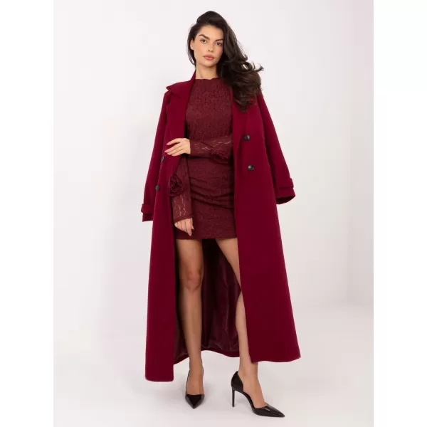  Dámské šaty ITALY MODA IT-SK-9913.30 BURGUNDY 