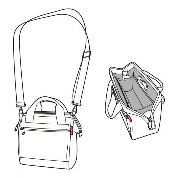  Taška REISENTHEL ALLROUNDER CROSS MQ7003 BLACK 