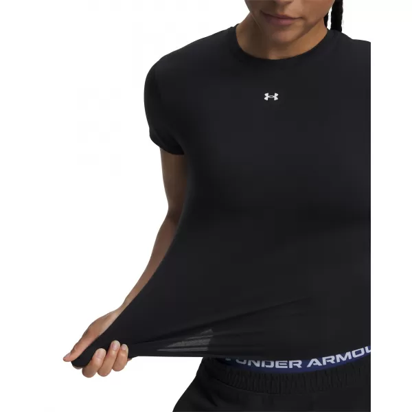  Dámské triko UNDER ARMOUR MOTION FITTED SS 6013774-008 ČERNÁ 