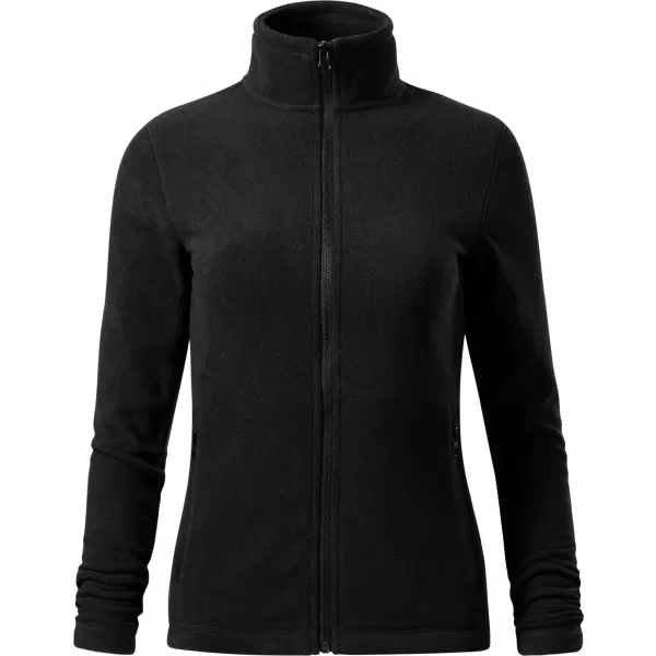  Dámská micro fleece mikina MALFINI FACTOR 853 ČERNÁ 
