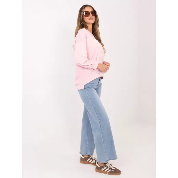  Dámská mikina RUE PARIS RV-BL-A1221.13 BRIGHT PINK 