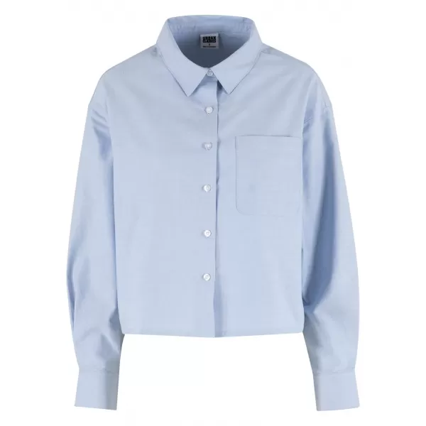  Dámská košile URBAN CLASSICS TB8170 LIGHT HORIZON BLUE 