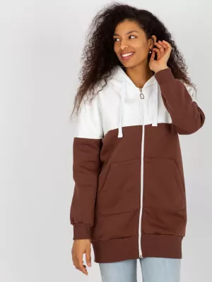 Dámská mikina EX MODA EM-BL-762.24X BROWN
