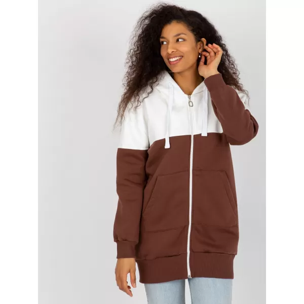  Dámská mikina EX MODA EM-BL-762.24X BROWN 