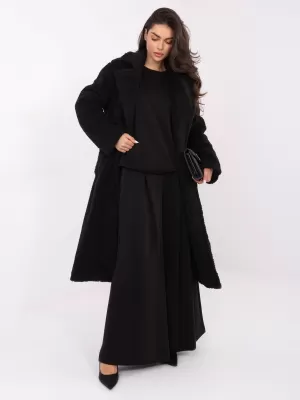 Dámský kabát FACTORY PRICE IT-PL-97150.26 NOIRE