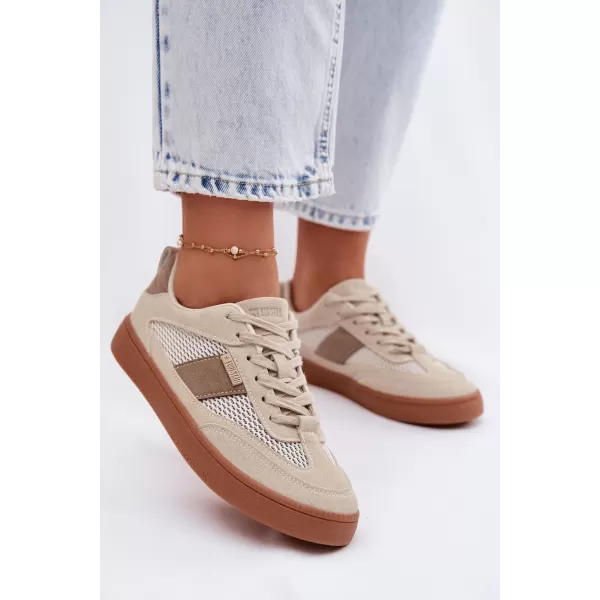  Dámské tenisky BIG STAR SHOES TT274759 BEIGE 