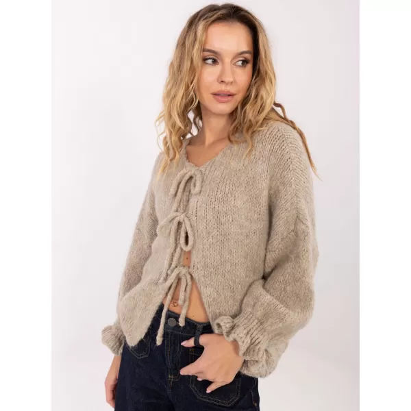  Dámský svetr ITALY MODA MI-SW-2911.91 BEIGE 