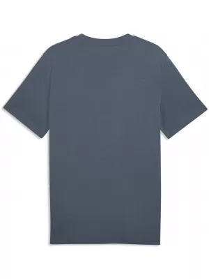 Pánské triko PUMA GRAPHICS 2 COLOR SMALL NO. 1 LOGO TEE 68471737 EVENING BLUE