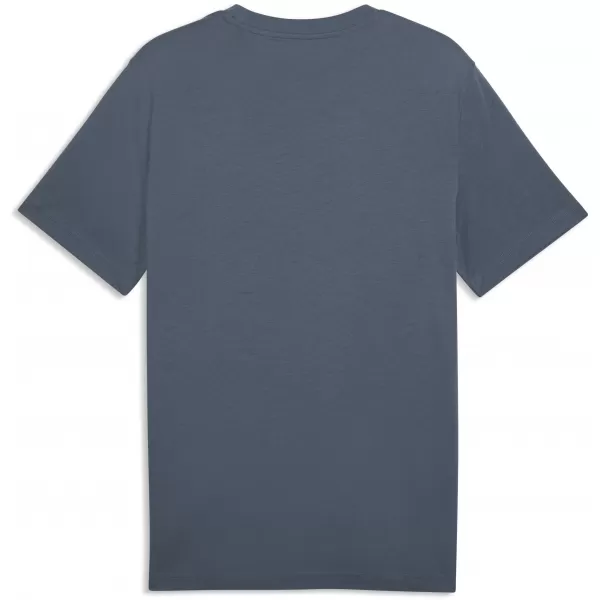  Pánské triko PUMA GRAPHICS 2 COLOR SMALL NO. 1 LOGO TEE 68471737 EVENING BLUE 