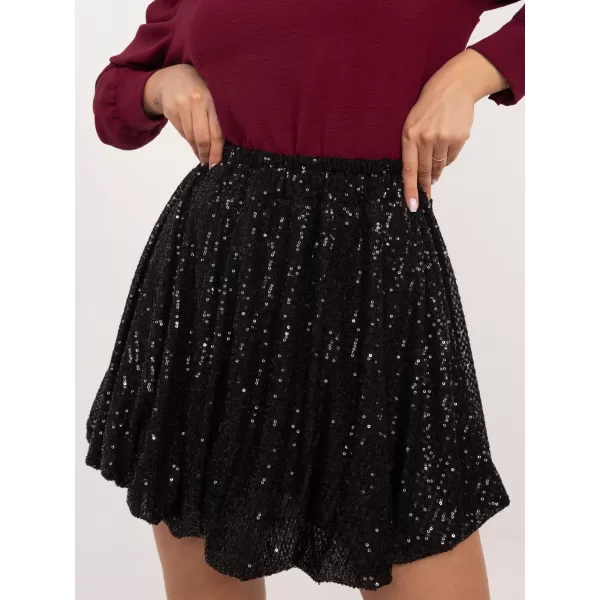  Dámská sukně ITALY MODA MI-SD-271360.74 NOIRE 