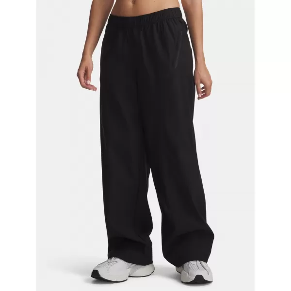  Dámské sportovní kalhoty UNDER ARMOUR UNSTOPPABLE WVN PANT 6014752-008 ČERNÁ 