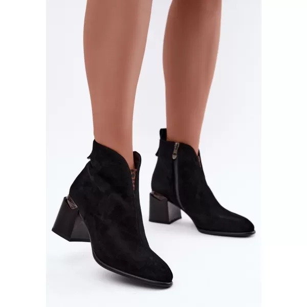  Dámské kozačky BOTO 26BT24-399 BLACK 