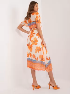 Dámské šaty ITALY MODA DHJ-SK-11331-5.19 ORANGE