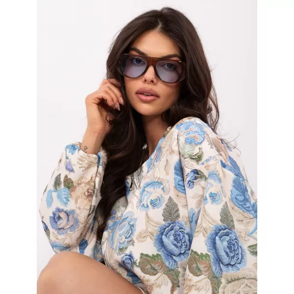  Dámská bunda ITALY MODA IT-KR-FL10357-1.30 BLUE 