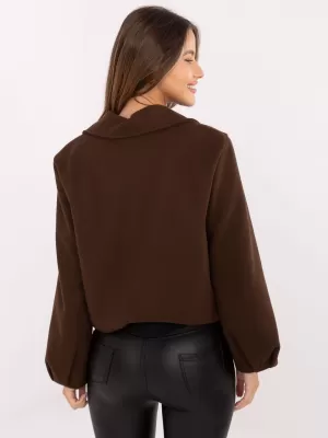 Dámská bunda RUE PARIS IT-KR-FL9725.08P BROWN
