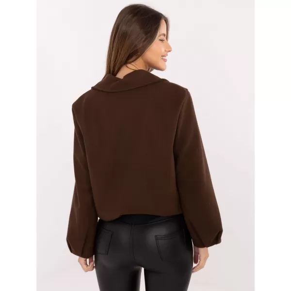  Dámská bunda RUE PARIS IT-KR-FL9725.08P BROWN 