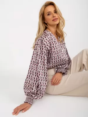 Dámská košile LAKERTA LK-KS-509017-1.97 WHITE-PINK