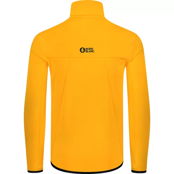  Pánská powerfleece mikina NORDBLANC MORASS NBSFM8335 ŽLUTÁ 