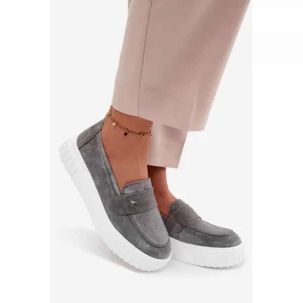  Dámské polobotky VINCEZA 93218 GREY 