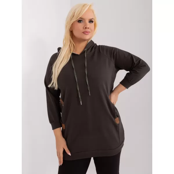  Dámská mikina RELEVANCE RV-BL-8221.96 DARK KHAKI 