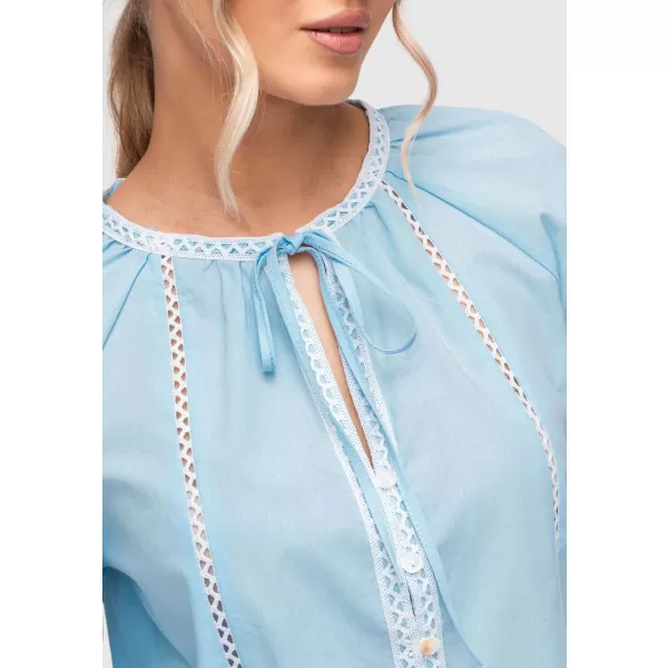  Dámská košile LARICA OW-SH-E0042 BLUE 