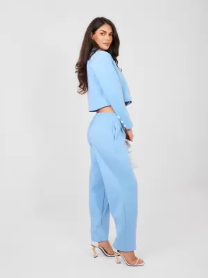 Dámský komplet RUE PARIS IT-KMPL-22255.20 LIGHT BLUE