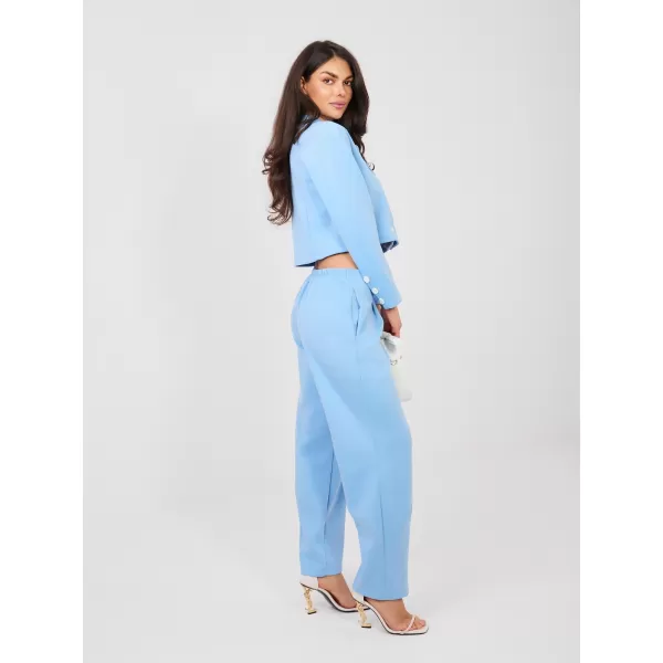  Dámský komplet RUE PARIS IT-KMPL-22255.20 LIGHT BLUE 