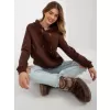 Dámská mikina OCH BELLA TW-BL-BL-1003.95P DARK BROWN