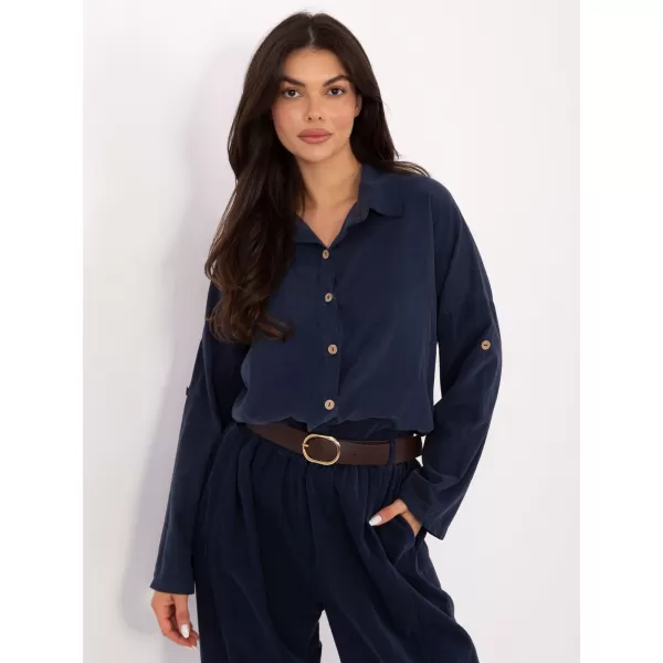  Dámská košile ITALY MODA IT-KS-22390.81 DARK BLUE 