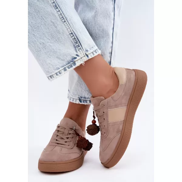  Dámské tenisky VINCEZA 79682 BEIGE 