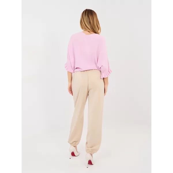  Dámské kalhoty ITALY MODA IT-SP-22197.64 BEIGE 