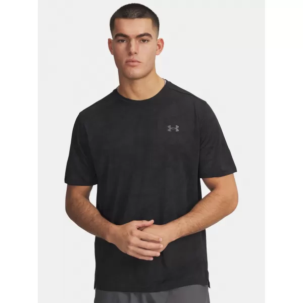  Pánské triko UNDER ARMOUR TECH VENT JCQRD SS 1390047-001 ČERNÁ 