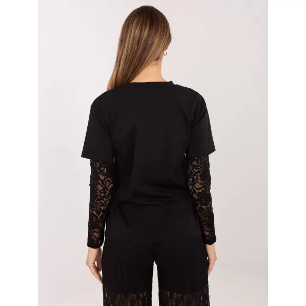  Dámská halenka ITALY MODA MI-BZ-4227.61 NOIRE 