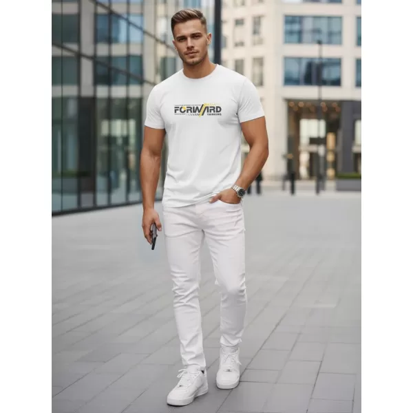  Pásnké triko DSTREET BÍLÁ 