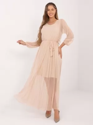 Dámské šaty ITALY MODA IT-SK-21807.22 BEIGE