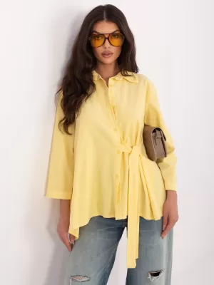 Dámská košile RUE PARIS IT-KS-FL10188.27 BRIGHT YELLOW
