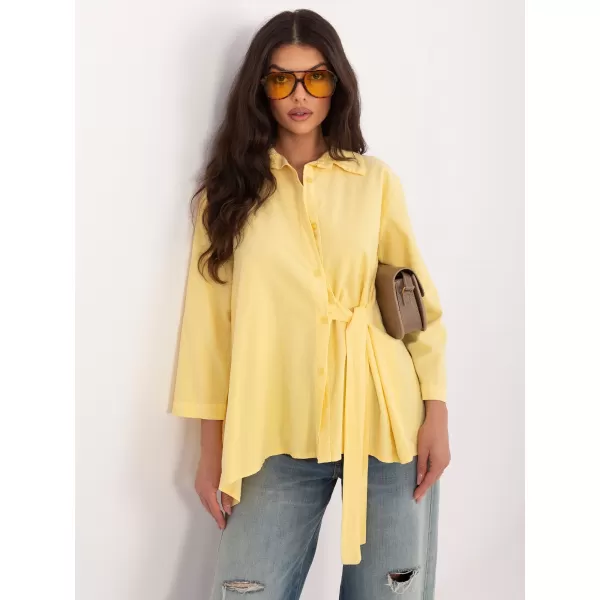  Dámská košile RUE PARIS IT-KS-FL10188.27 BRIGHT YELLOW 