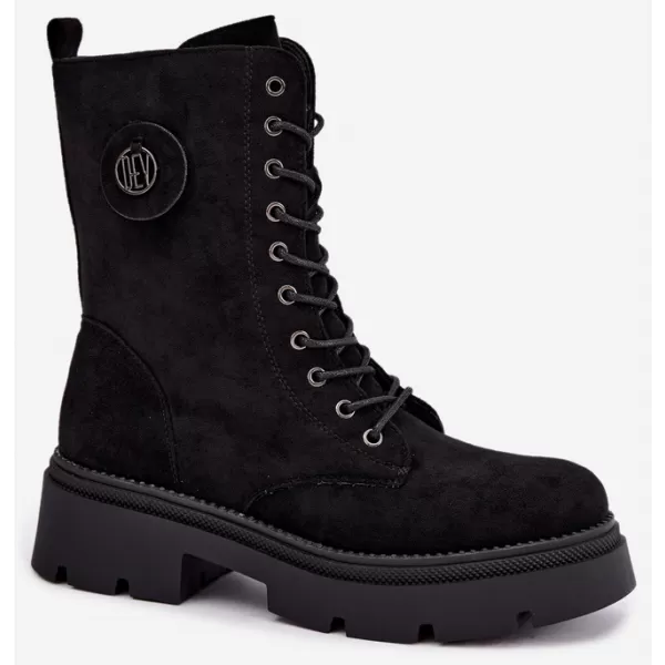  Dámské boty BOTO DA202P BLACK MAT 