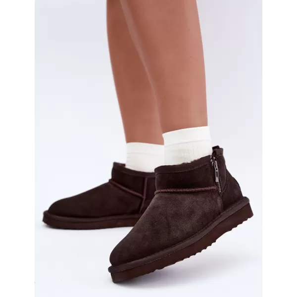  Dámské sněhule VINCEZA 97971 CHOCOLATE 
