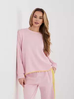 Dámská tepláková souprava RUE PARIS IT-KMPL-22216.72 BRIGHT PINK
