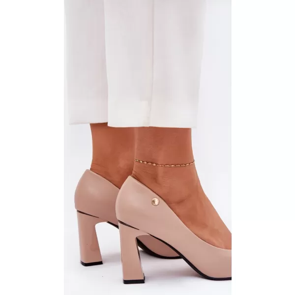  Dámské lodičky VINCEZA 62221 BEIGE 