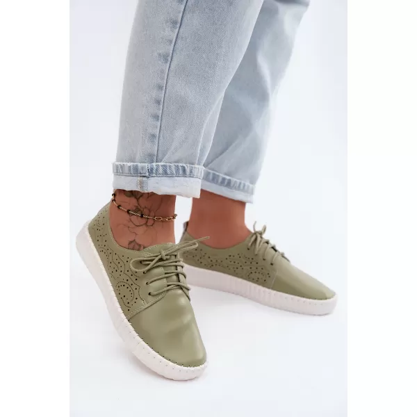  Dámské polobotky BOTO G2437 GREEN 