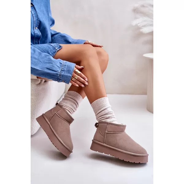  Dámské boty BOTO W5828 KHAKI 
