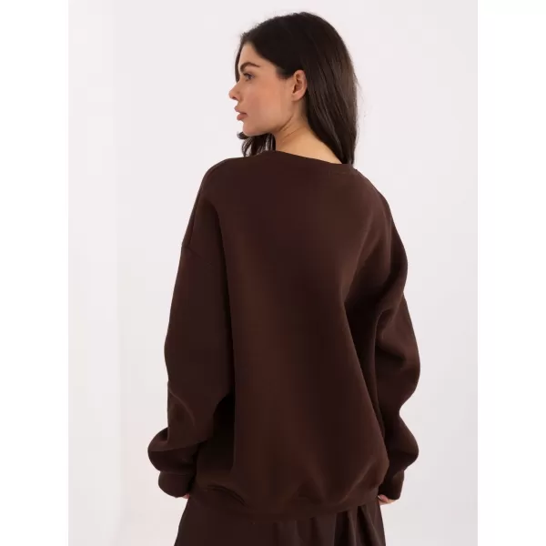  Dámská mikina FACTORY PRICE MJ-BL-H2501.75 DARK BROWN 