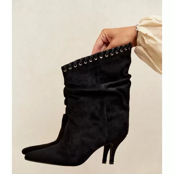  Dámské kotníkové boty BOTO 2568A BLACK 