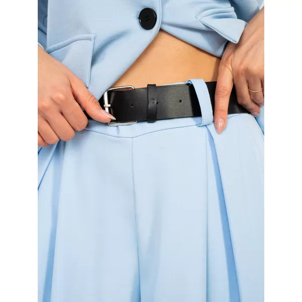  Dámské kalhoty RUE PARIS IT-SP-19963.32 LIGHT BLUE 