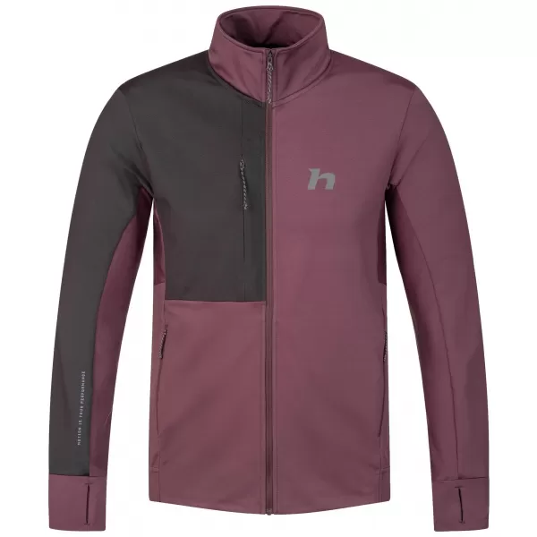  Pánská mikina HANNAH COLBY PRO RAISIN/ANTHRACITE 