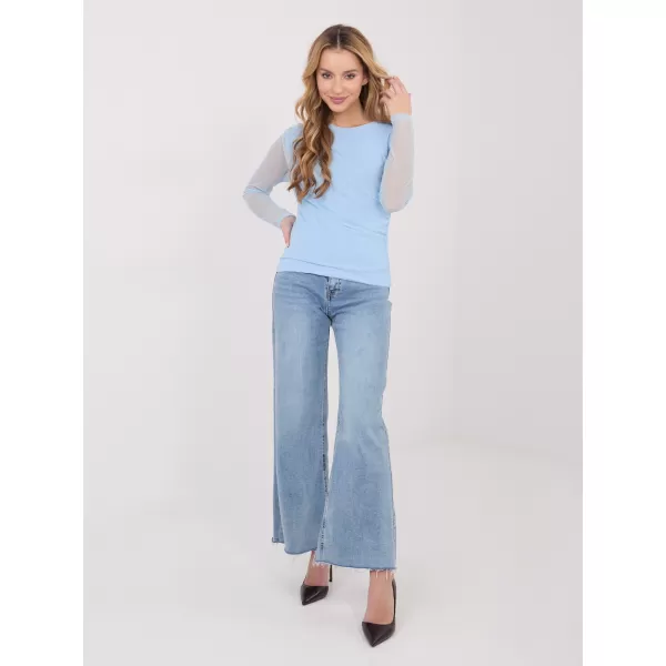  Dámská halenka ITALY MODA IT-BZ-21915.57 LIGHT BLUE 