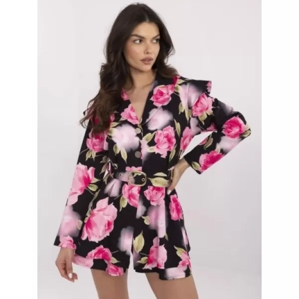  Dámské lacláče ITALY MODA DHJ-KO-20615-2.60 BLACK AND PINK 