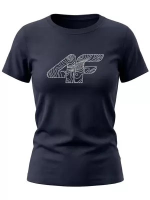 Dámské triko 4F 4FWMM00TTSHF3309 NAVY